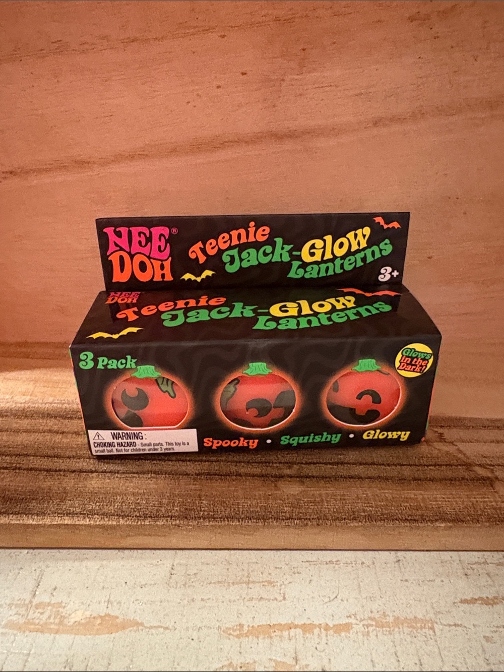 Brand new Teenie Jack-glow-lantern 3 pack